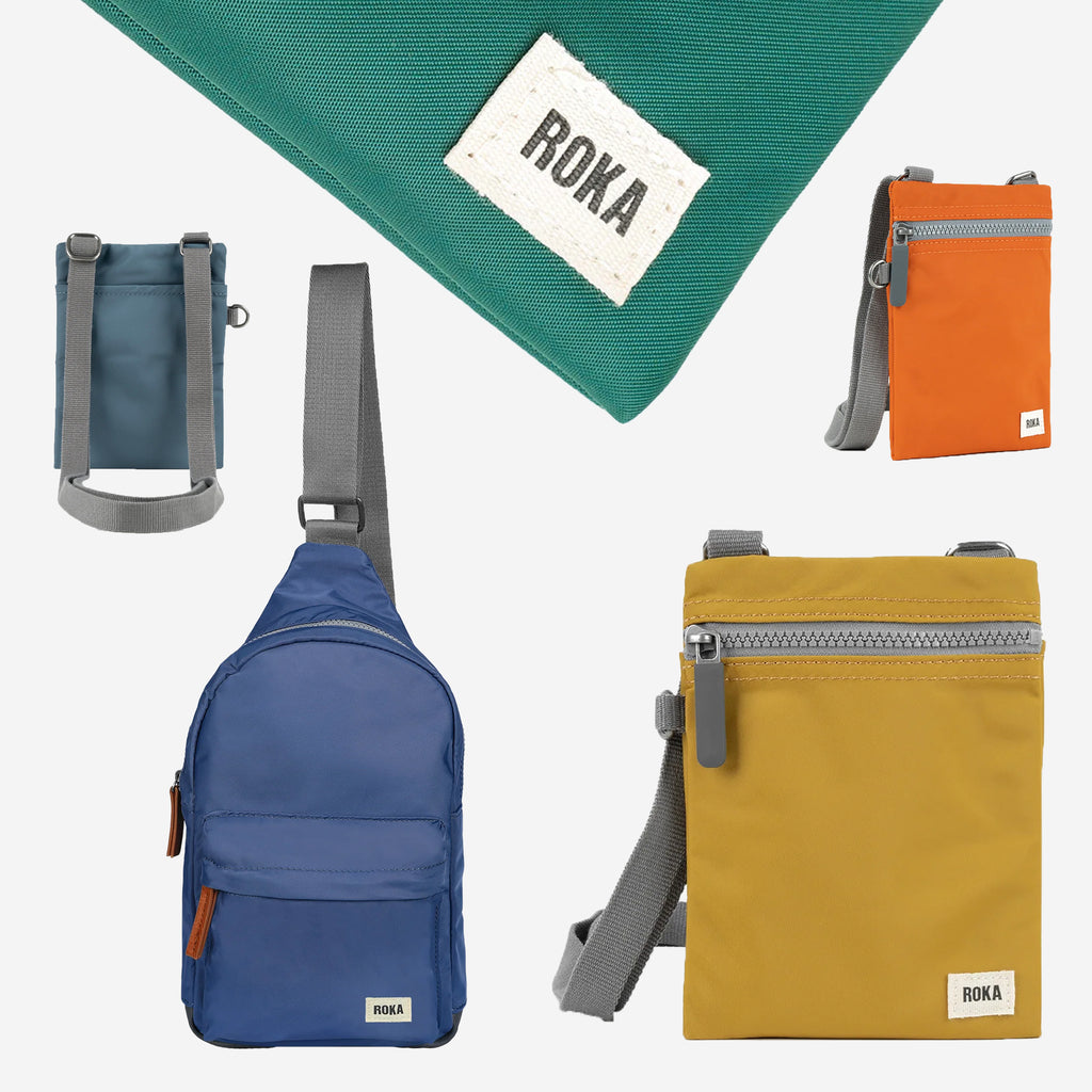 New Roka: Chelsea and Willesden Crossbody Bags