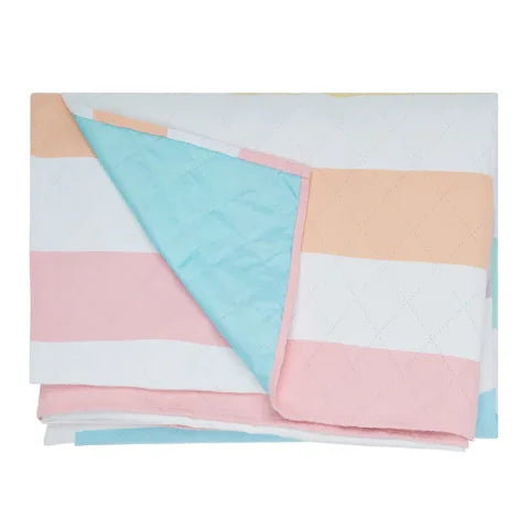 Dock & Bay Picnic Blanket - Compact & Quick Dry - Extra Large (240x170cm) Unicorn Waves