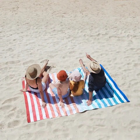 Dock & Bay Picnic Blanket - Compact & Quick Dry - Extra Large (240x170cm) Sand to Sea