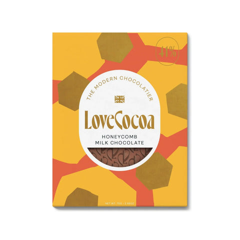 Love Cocoa 75G Milk Honeycomb Bar