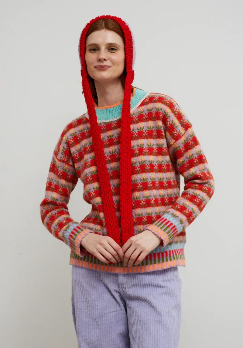 The Bold Blooms Sweater