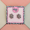 Heather Filby White Snowflake Studs