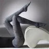 Gipsy 1185 Marl Birdy Tights Grey In Grey Marl