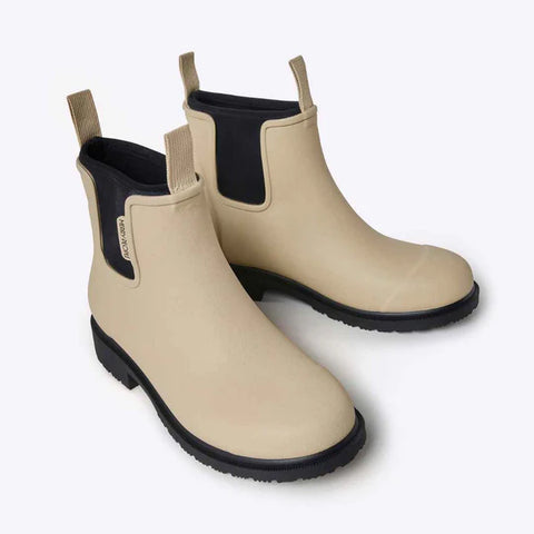 Merry People Bobbi Wellington Boot In Sand