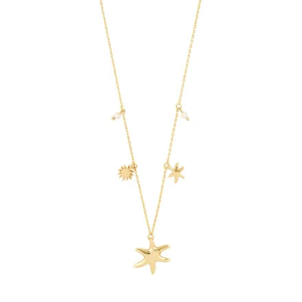 Pilgrim 132622001 Prism Necklace Gold-Plated