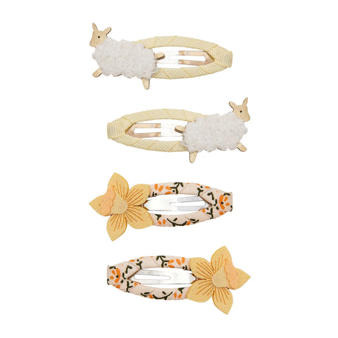 Mimi & Lula 182021-55 Spring Lamb Clic Clacs Yellow
