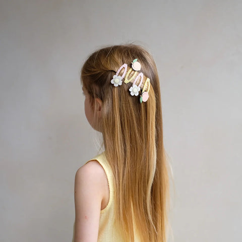 Mimi & Lula 182097-23 Peachy Citrus Mini Ponies Multi