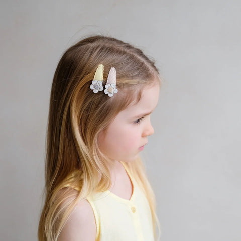 Mimi & Lula 182103-22 Blossom Mini Mabel Clips Neutral