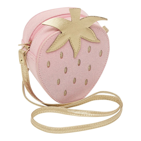 Mimi & Lula 183006-14 Mini Strawberry Bag Red