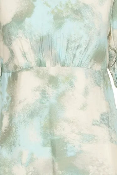 B Young Ibine SS Dress In Blue Haze Blur