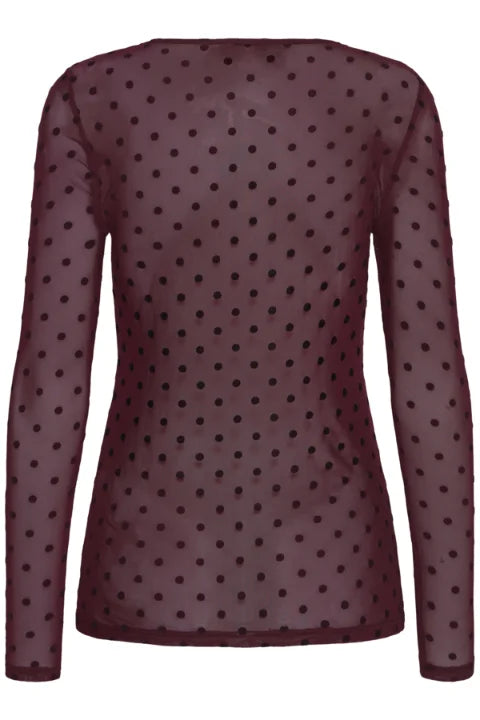 Fransa Deta Tee 1 T-shirt In Port Royale Dots