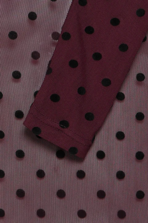 Fransa Deta Tee 1 T-shirt In Port Royale Dots