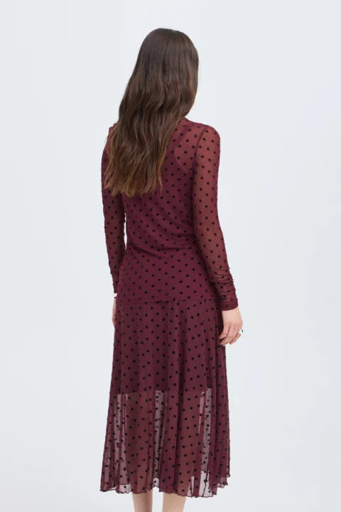 Fransa Deta Tee 1 T-shirt In Port Royale Dots