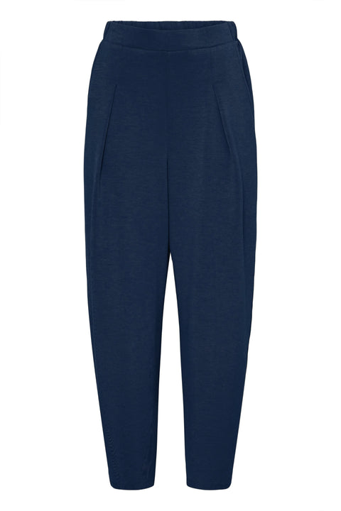 Fransa Aurora Pa 10 Trousers In Navy Blazer