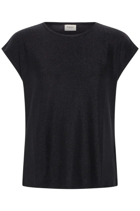 Fransa Amarissa Tee 1 T-shirt In Meteorite