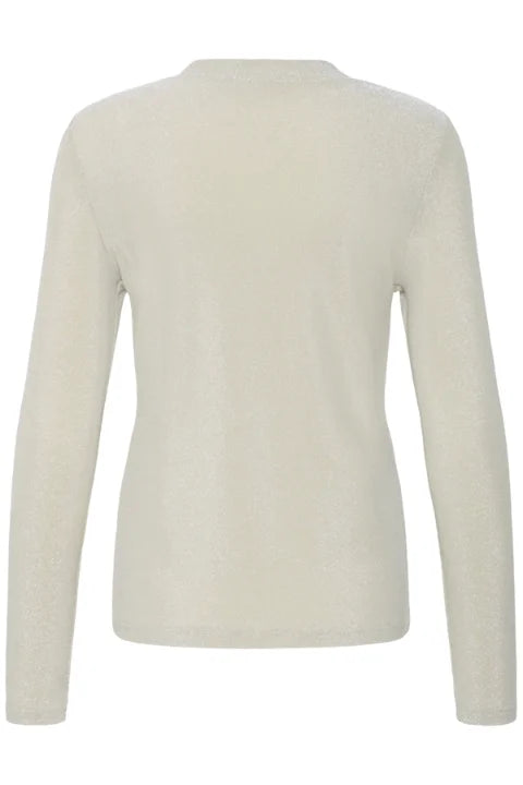 Fransa Amarissa Tee 2 T-shirt In Gilded Beige