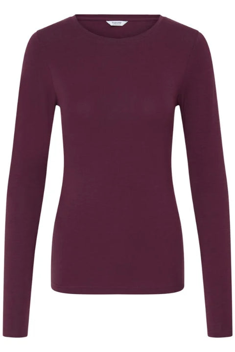 B Young 20807594 Pamila Ls Tshirt In Fig