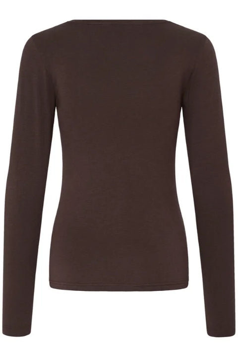 B Young 20807594 Pamila Ls Tshirt In Java