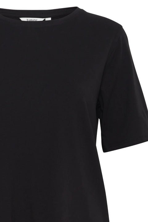 B Young 20813611 Pamila Half SL T-shirt 2 In Black