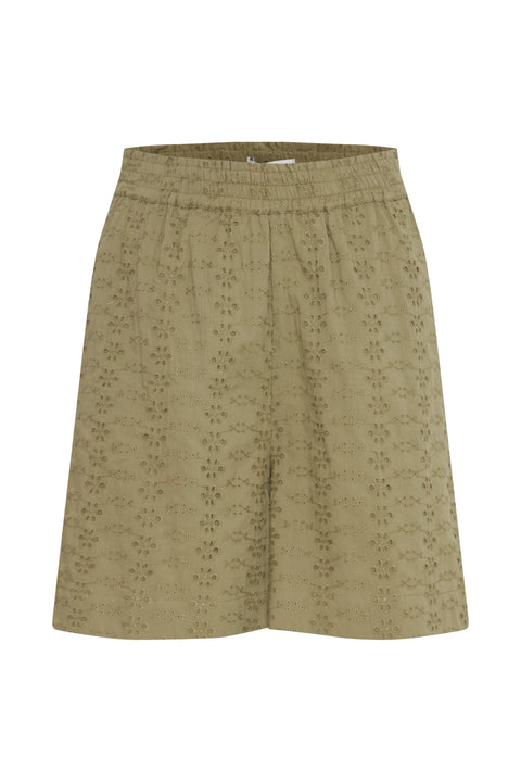 B Young Fenni Shorts In Aloe