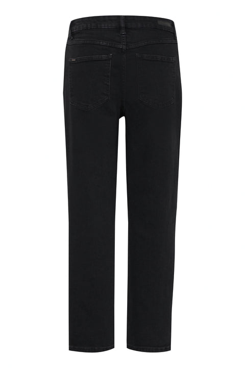 B Young Mom Loetta Jeans In Black Denim