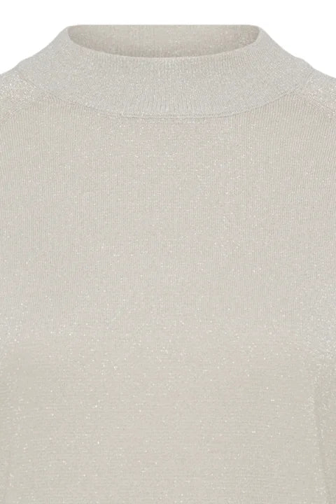 B Young Mobbe Jumper In Oatmeal