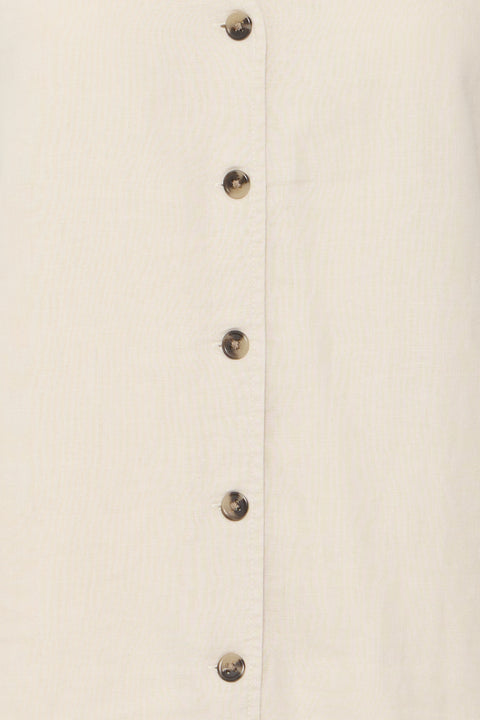 B Young Falakka Ruffle Shirt In Rainy Day
