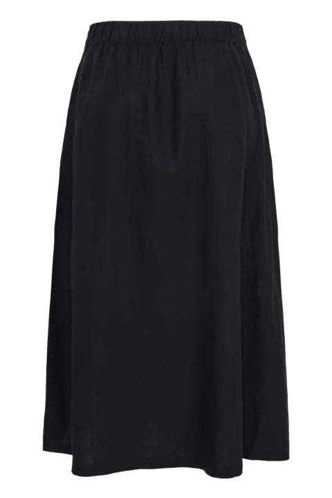 B Young Falakka Button Skirt In Black