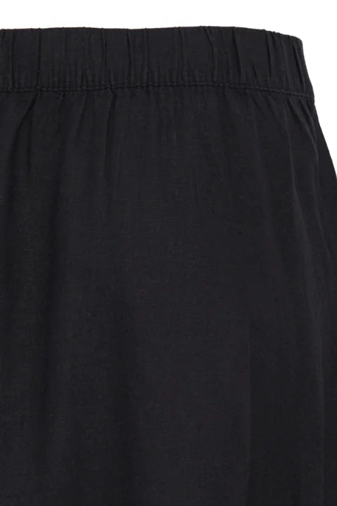 B Young Falakka Button Skirt In Black
