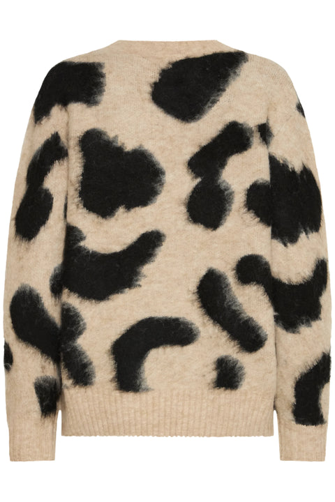B Young Minyax Jumper  In Humus Mix