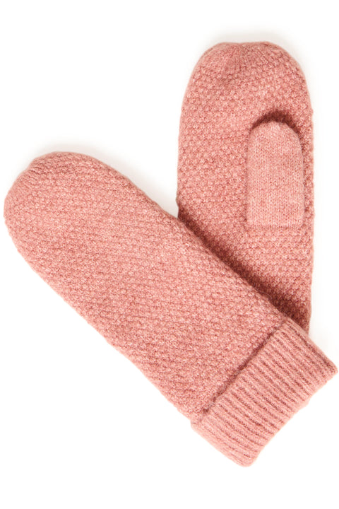 B Young Vilko Mittens  In Roan Rouge Melange
