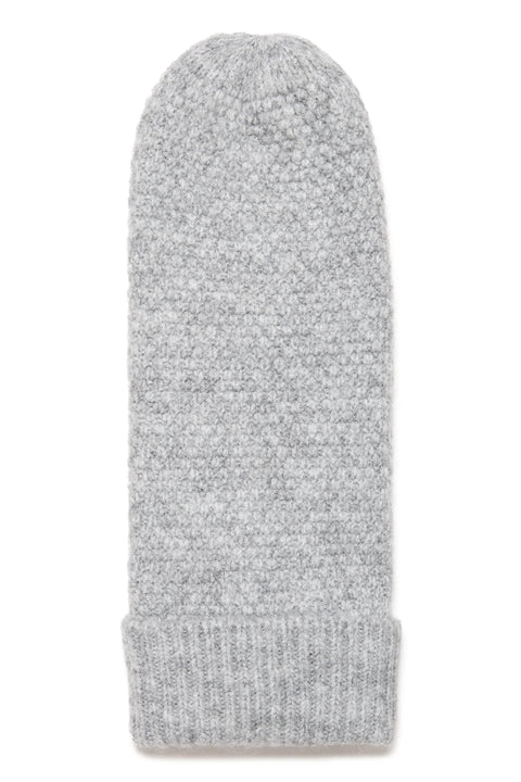 B Young Vilko Mittens  In Mid Grey Melange