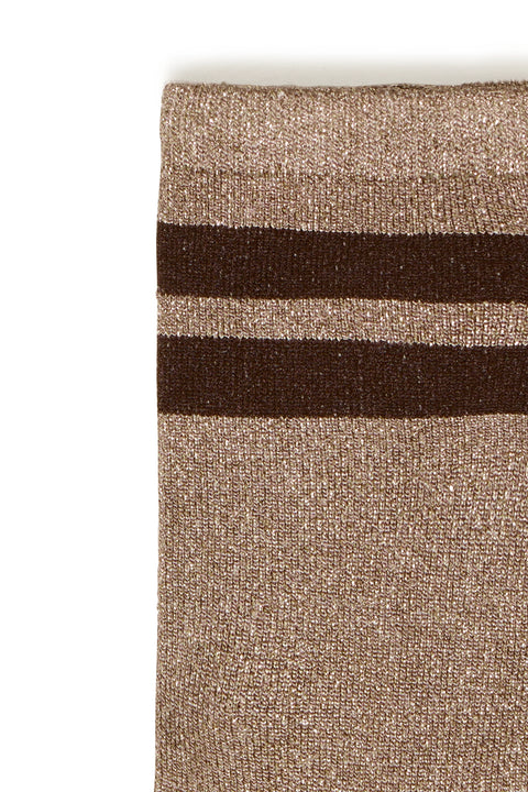 B Young Wli Socks  In Tiger'S Eye Stripes Sock