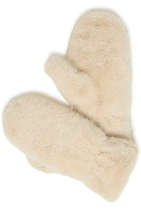 B Young Wolfie Mittens  In Humus