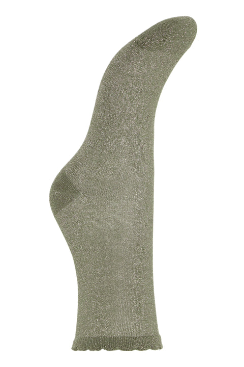 B Young Vilaine Socks  In Grape Leaf Mix
