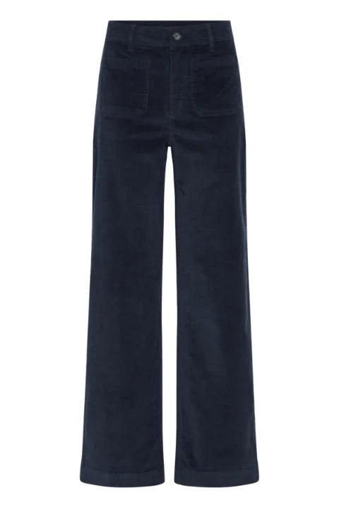B Young Dasik Pocket Pants In Dark Sapphire