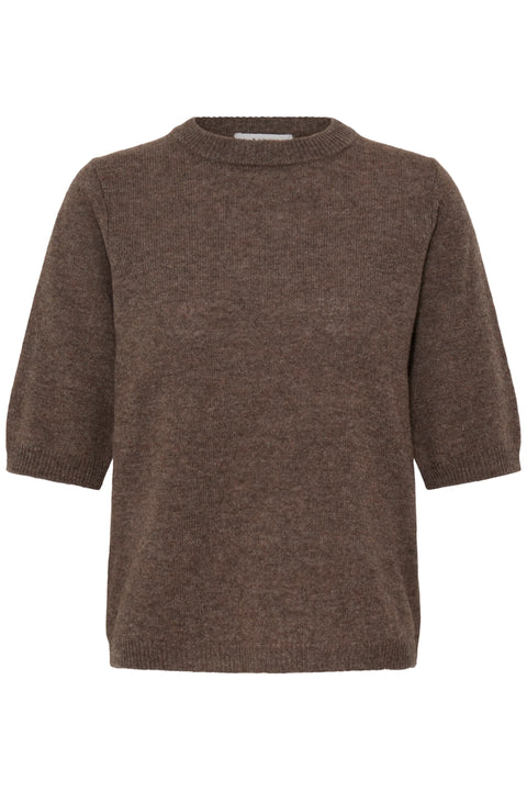 B Young Osanna Ss Jumper In Pureed Pumpkin Melange