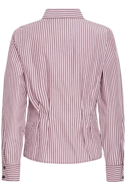 B Young Hello Blouse In Polignac Stripe