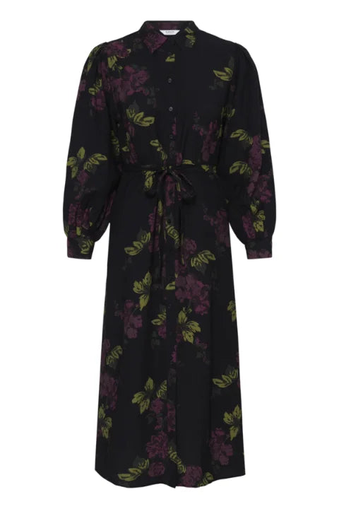 B Young Jania Dress In Fudge Winter Rose