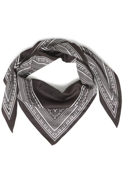 B Young Vihana Triangle Scarf In Java Paisley