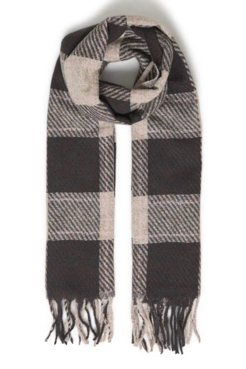 B Young Walvia Scarf In Java/Sand Check