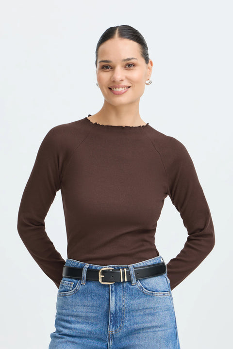B Young Tone Raglan Tshirt In Java
