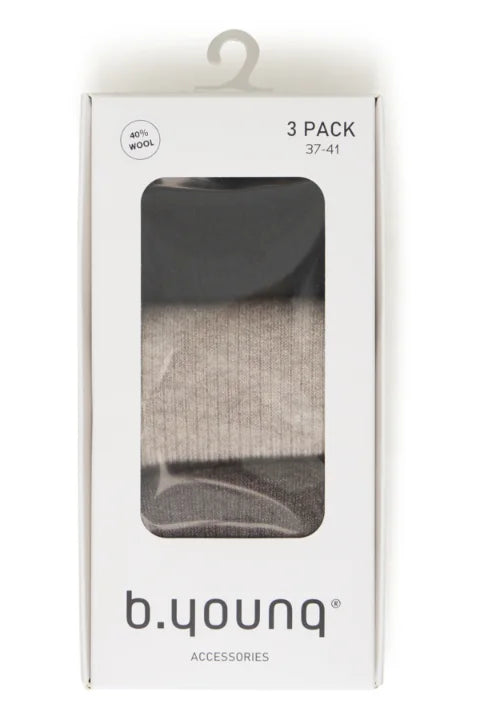 B Young Woolly Sock Box In Nature