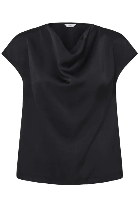 B Young Isa Blouse In Meteorite