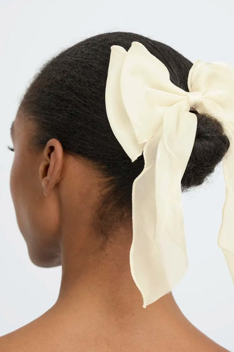 B Young Violetta Bow In Oatmeal