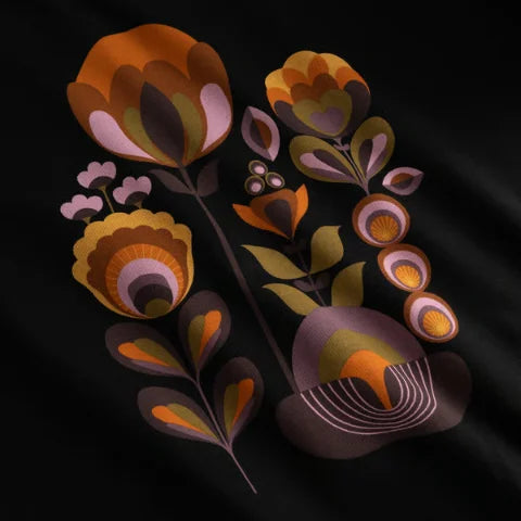 Dedicated 23761 Sweatshirt Ystad Autumn Harvest Black
