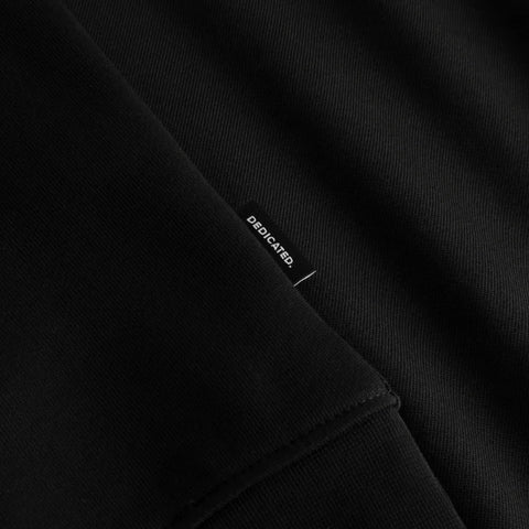 Dedicated 23767 Sweatshirt Ystad Painted Swans Black