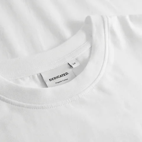 Dedicated 23793 T-shirt Stockholm Monday Crash White