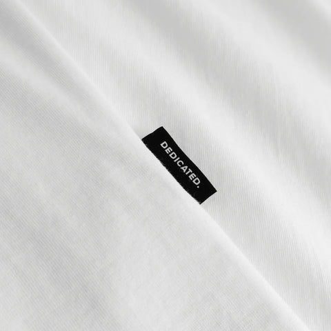 Dedicated 23793 T-shirt Stockholm Monday Crash White