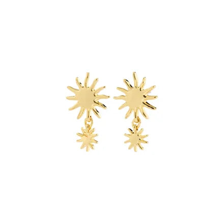 Pilgrim 262622023 Lyricus Earrings Gold-Plated